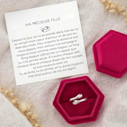 Bague câline - Ma précieuse fille