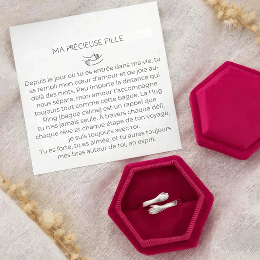 Bague câline - Ma précieuse fille